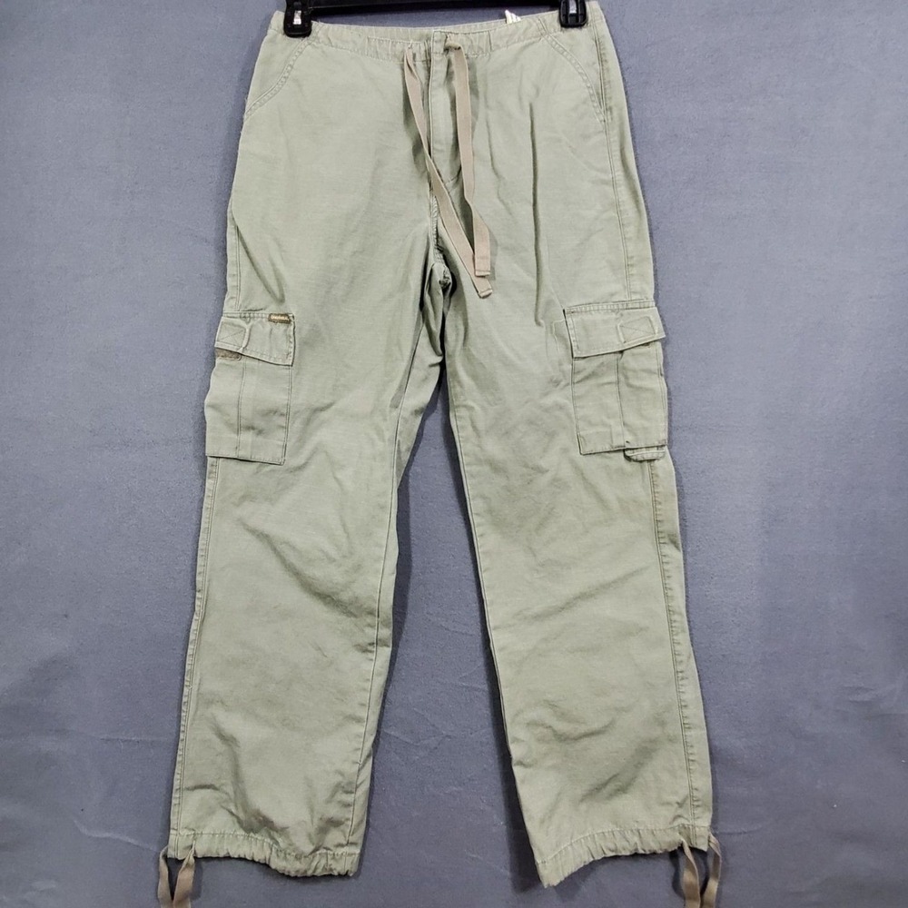 Union Bay Pants Womens Size 16 Cargo Brown Drawstring